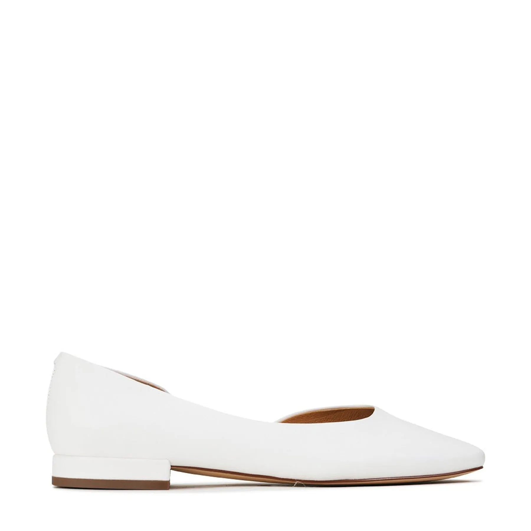 ROCHEL LEATHER BALLET FLATS