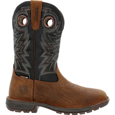 ROCKY LEGACY STEEL TOE WATERPROOF WESTERN BOOT RKW0356