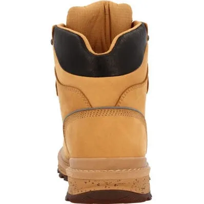 Rocky Men's Rams Horn 6" WP Composite Toe Work Boot -Wheat- RKK0392