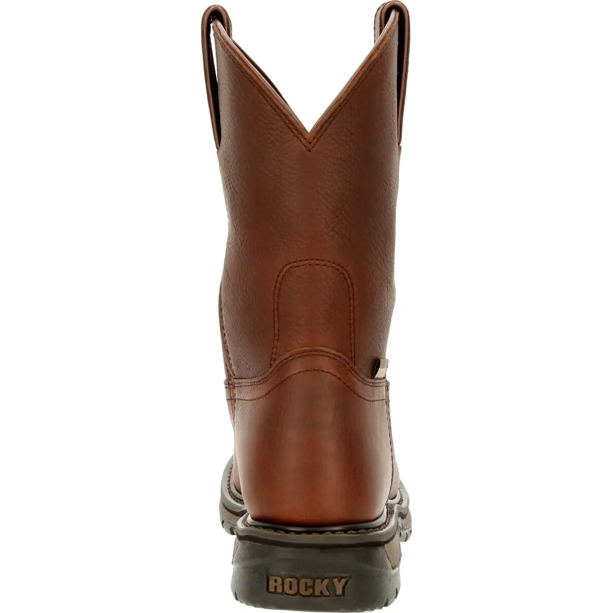 Rocky Original Ride Men's FLX Unlined Western Boots Rkw0349 In Brown