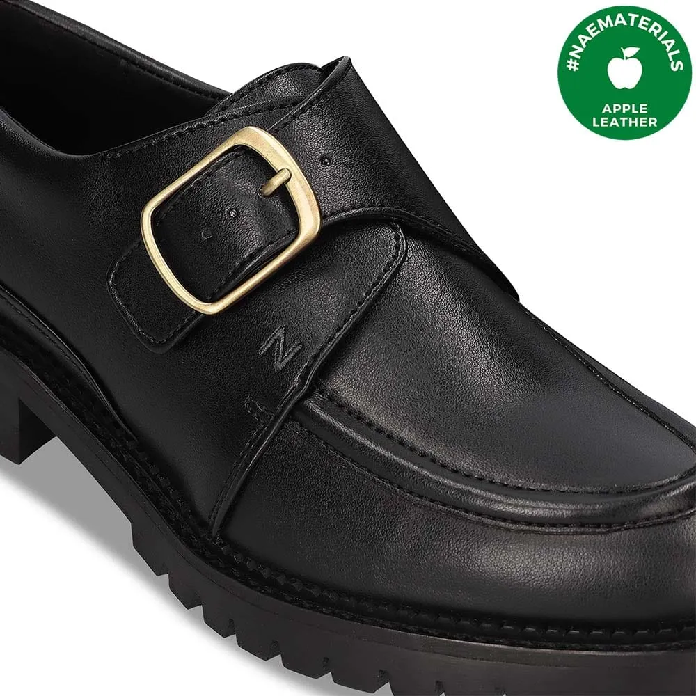 Roda Vegan Apple Leather Shoes | Black