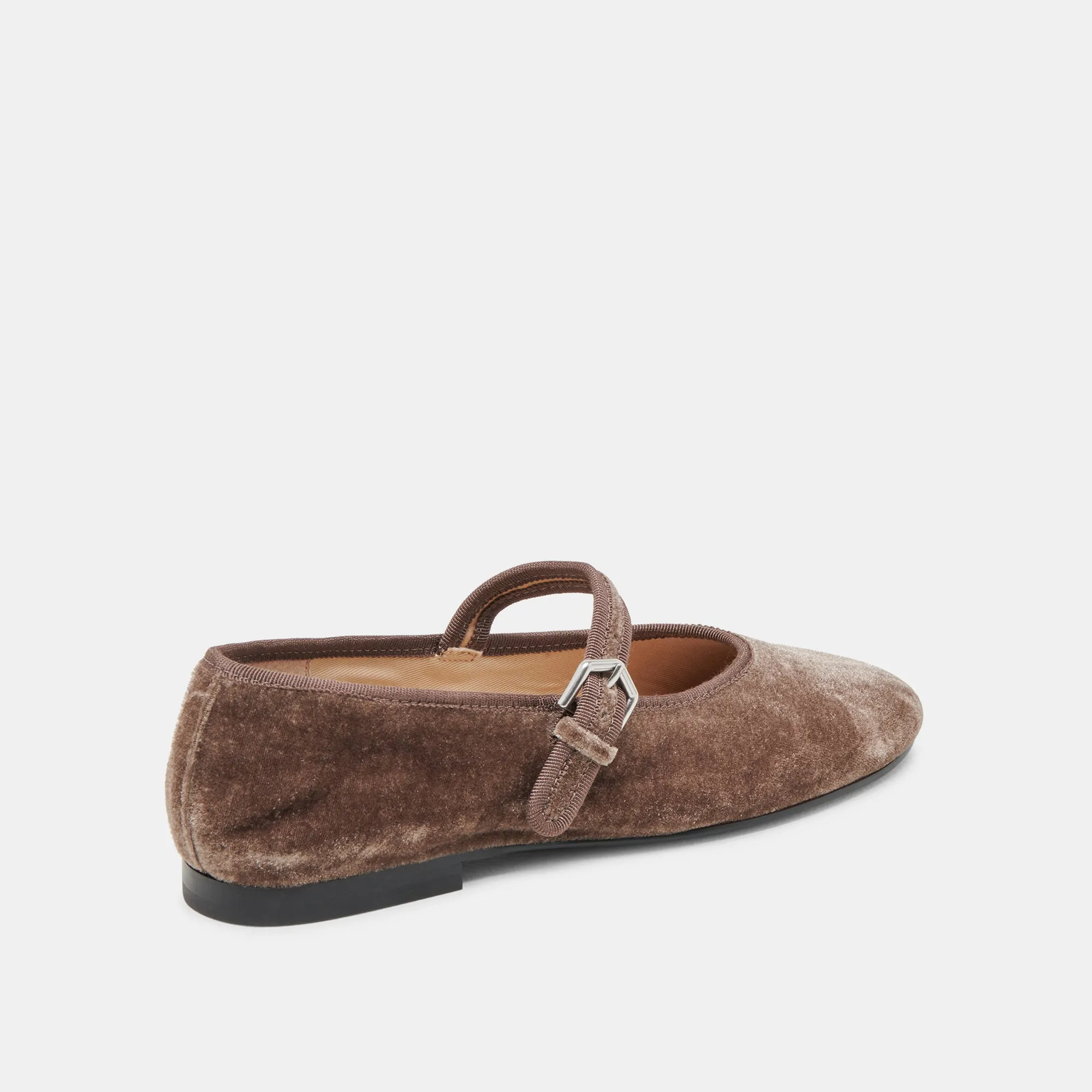 ROSLYN BALLET FLATS SMOKE VELVET