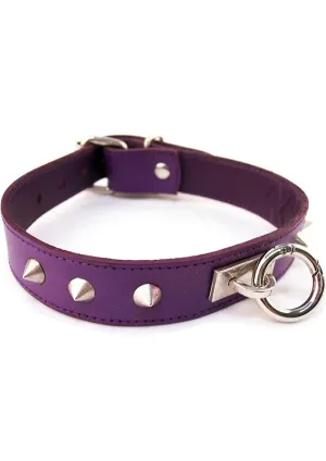 Rouge O-Ring Studded Collar