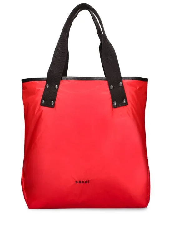 Sacai   Skytex large tote bag 