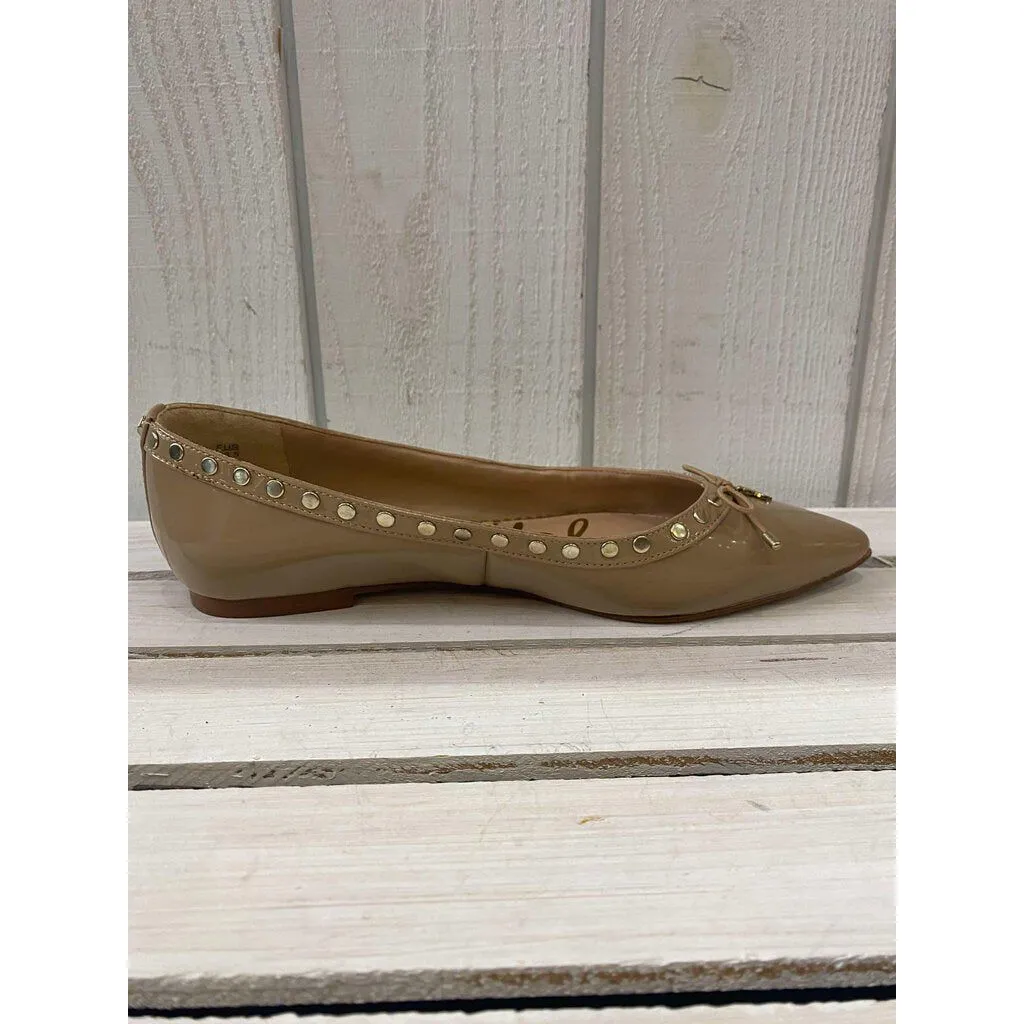 Sam Edelman Ralf Point Leather Flats - Size 6.5