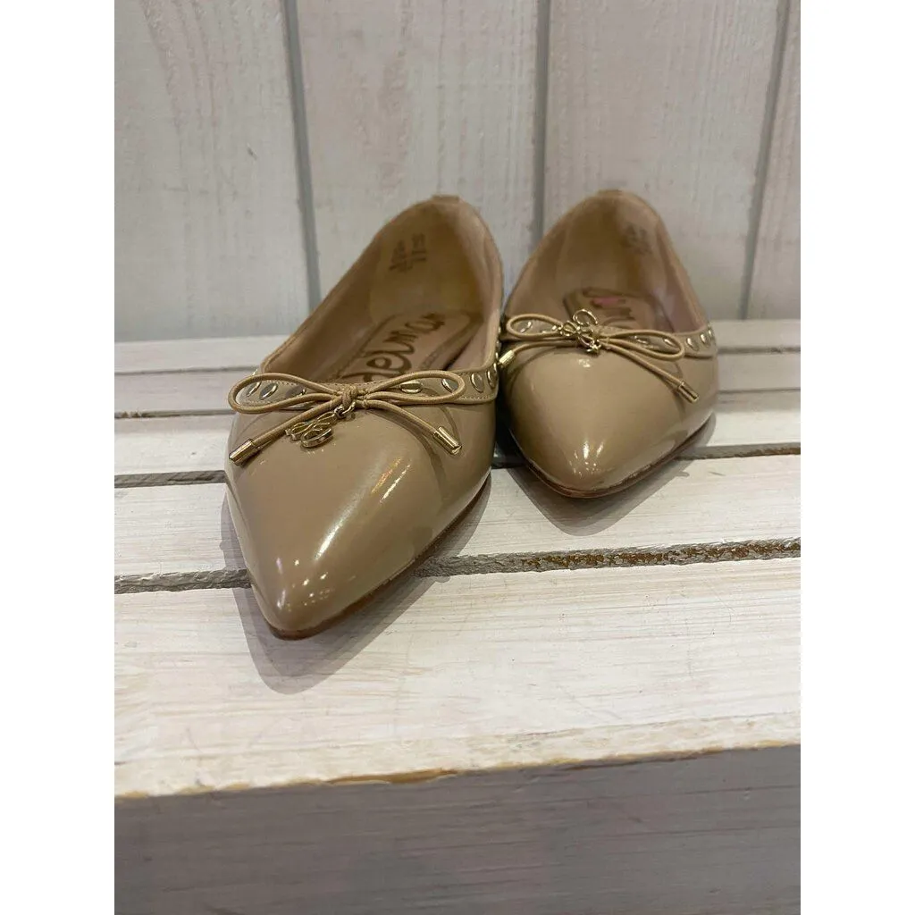 Sam Edelman Ralf Point Leather Flats - Size 6.5