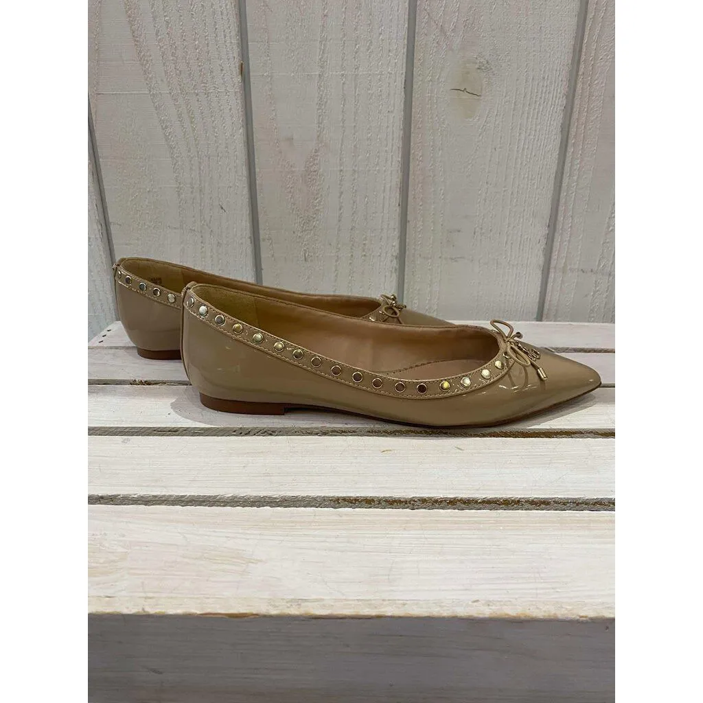 Sam Edelman Ralf Point Leather Flats - Size 6.5