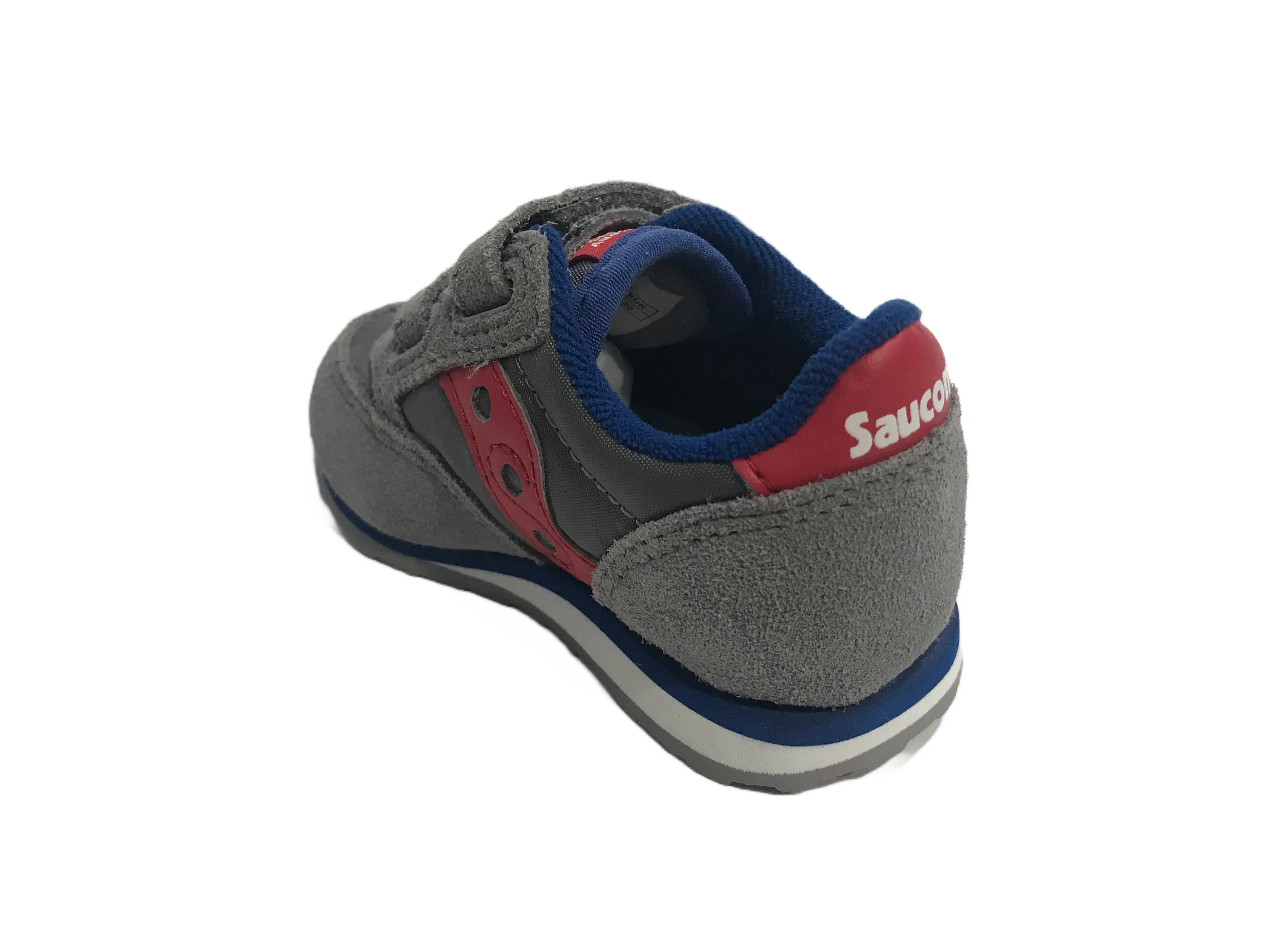 Saucony Original scarpa sneakers da bambino Jazz baby HL SL259641 grigio rosso