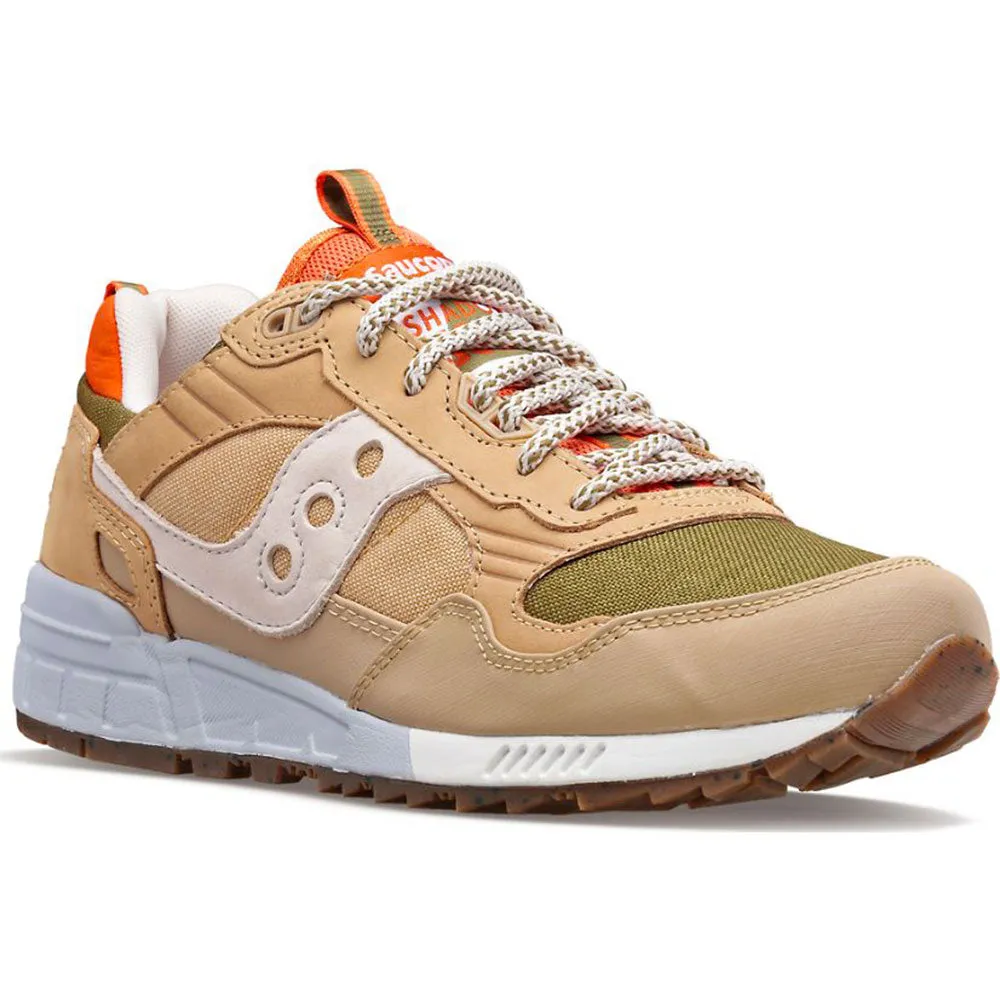 Scarpe Uomo Saucony Sneakers Shadow 5000 Outdoor Khaki - Orange