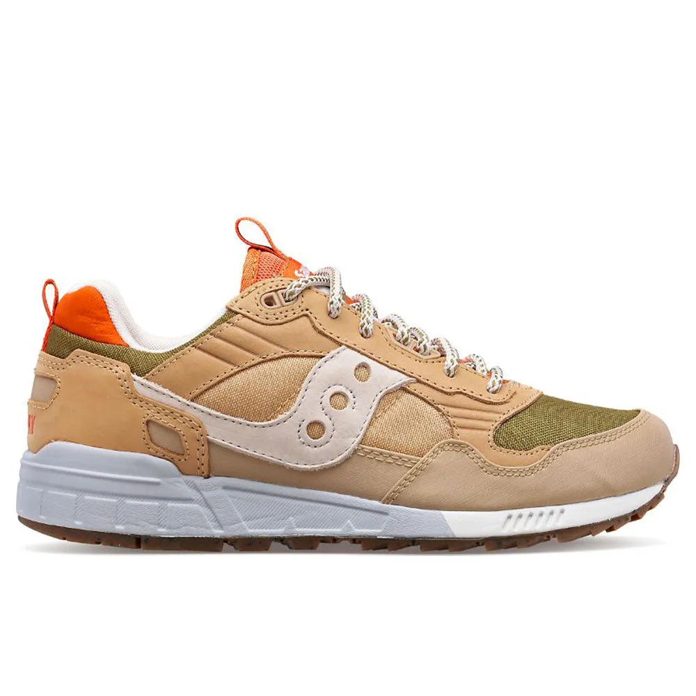 Scarpe Uomo Saucony Sneakers Shadow 5000 Outdoor Khaki - Orange