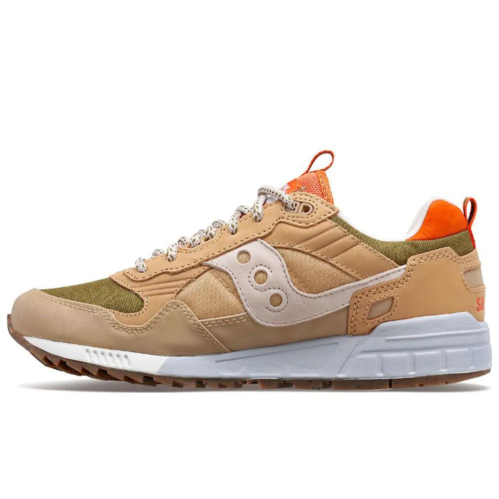 Scarpe Uomo Saucony Sneakers Shadow 5000 Outdoor Khaki - Orange