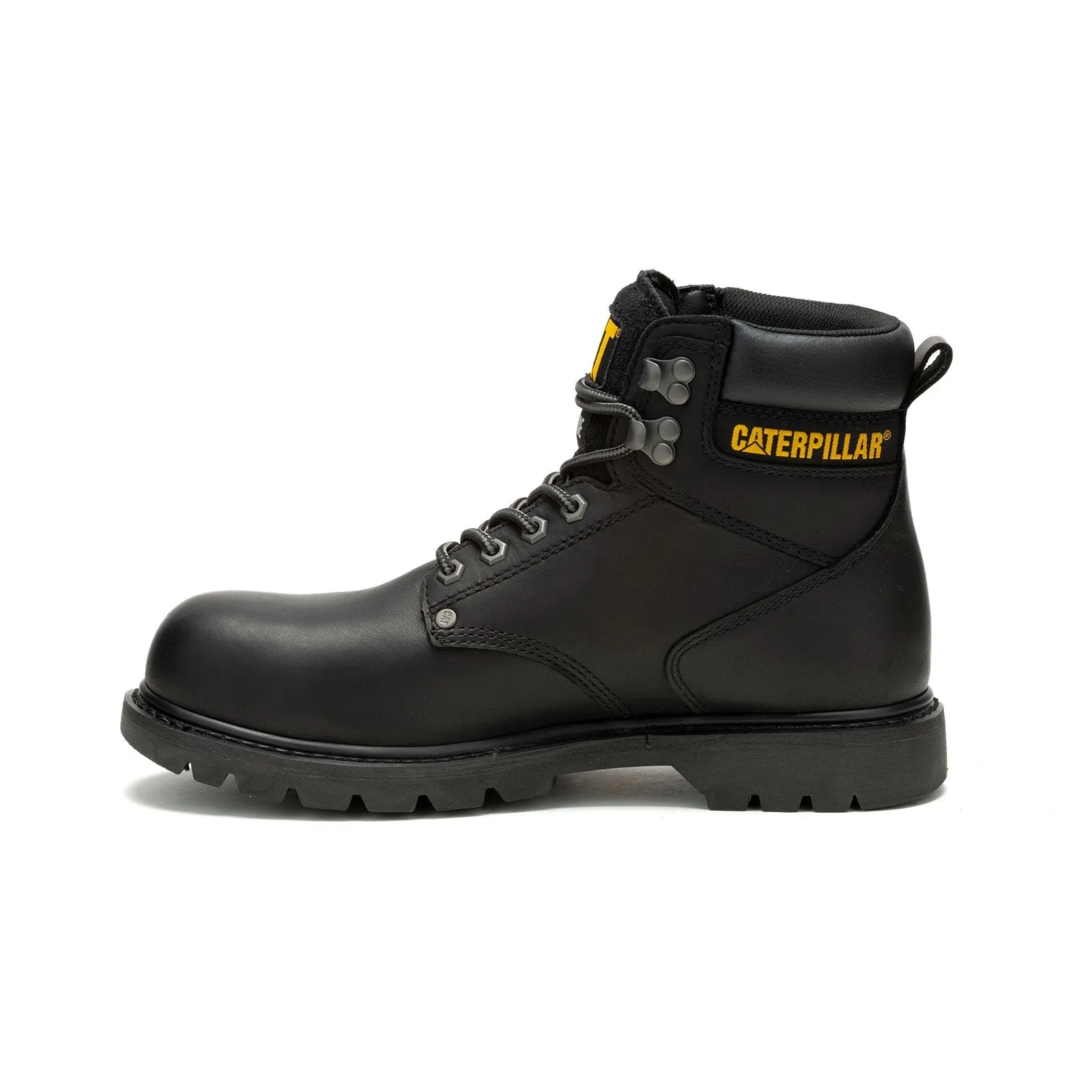 Second Shift Steel-Toe Waterproof Work Boot Black