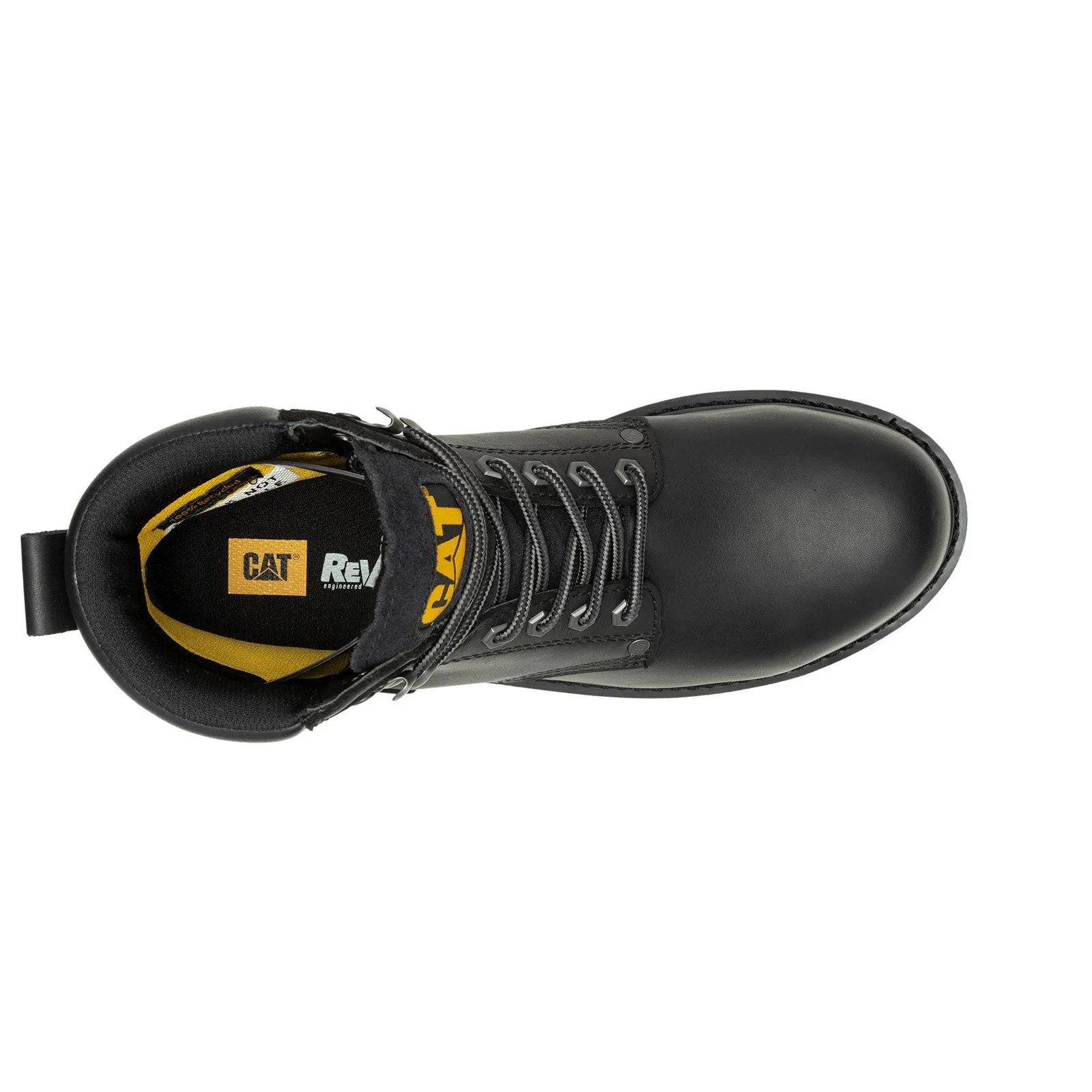 Second Shift Steel-Toe Waterproof Work Boot Black