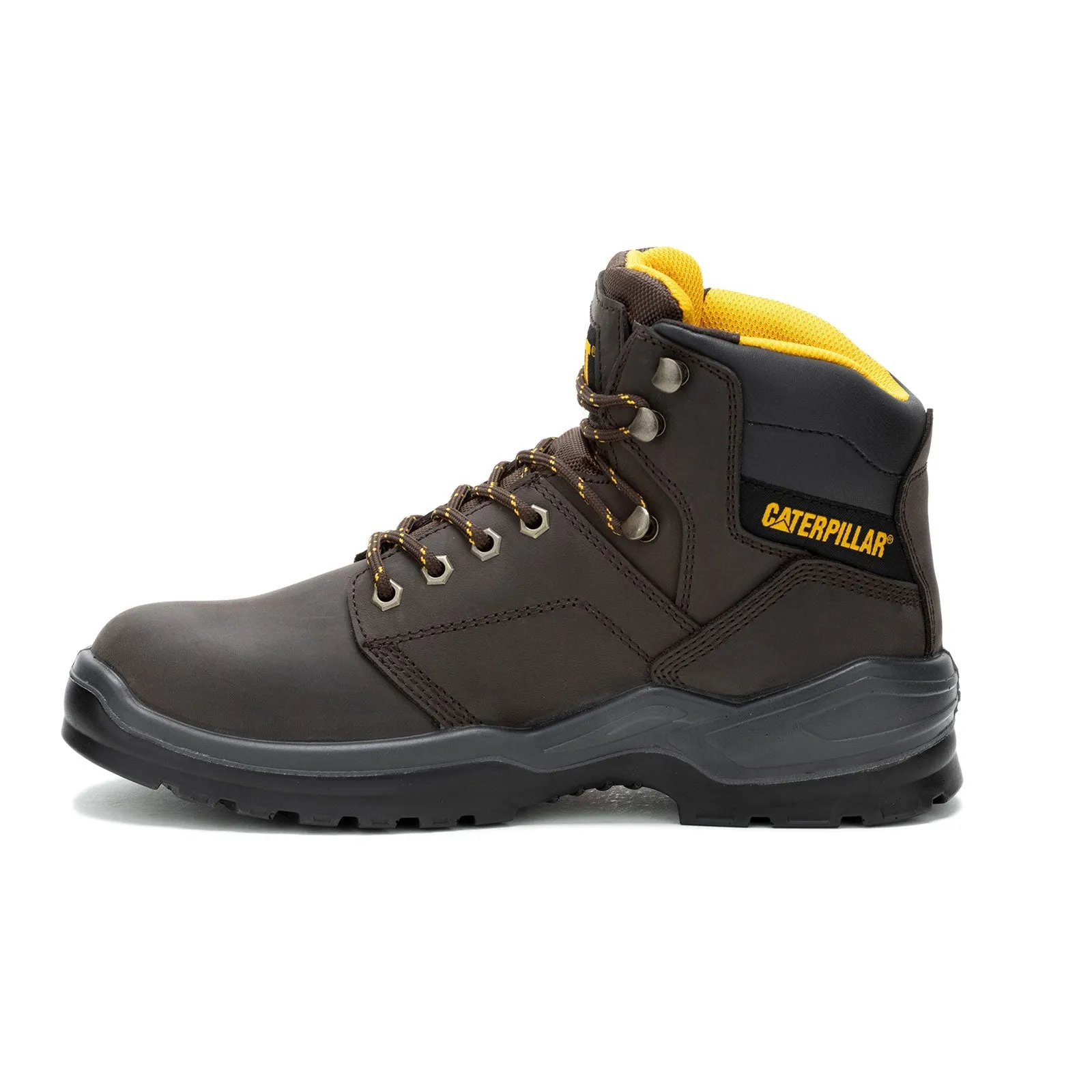 Striver Steel-Toe Waterproof Work Boot Brown