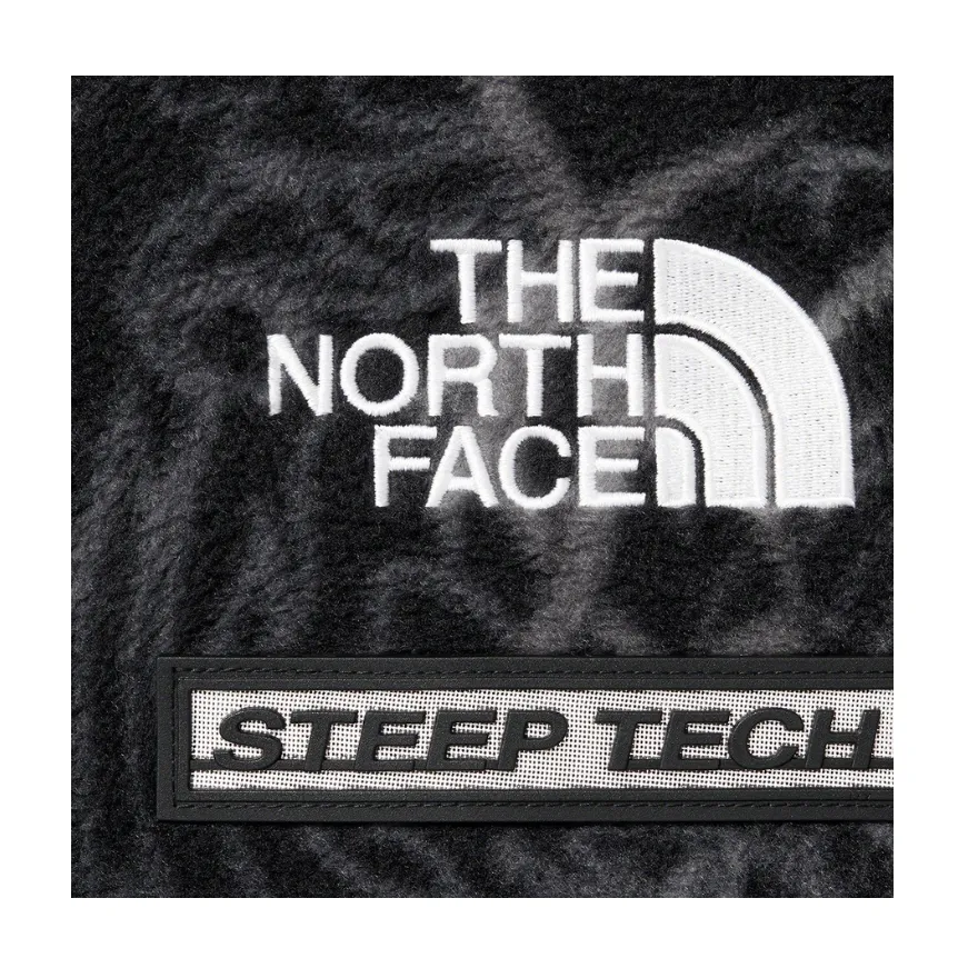 Supreme The North Face Steep Tech Fleece Pullover Black Dragon