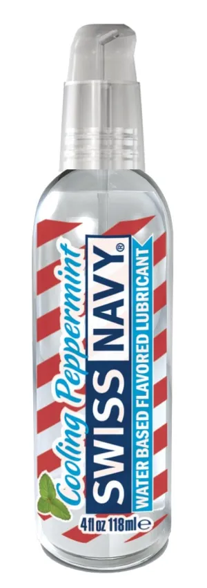 Swiss Navy Cooling Peppermint Lubricant 4oz/118ml