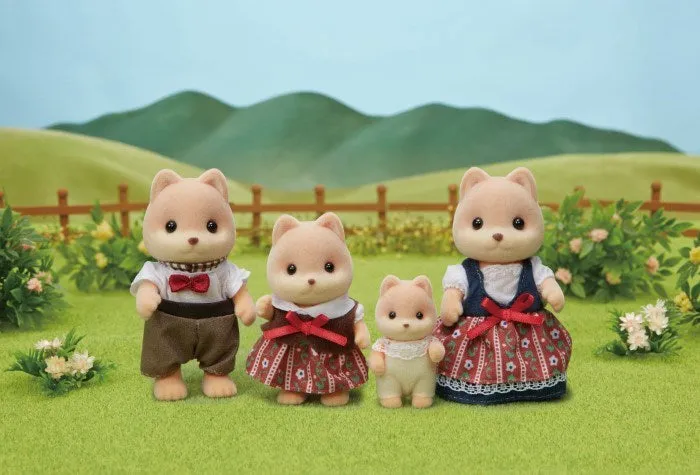 Sylvanian Families 5459 Caramel Dog Family