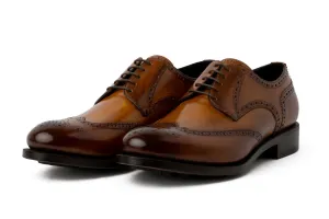 The Churchill Wingtip Derby - Tobacco