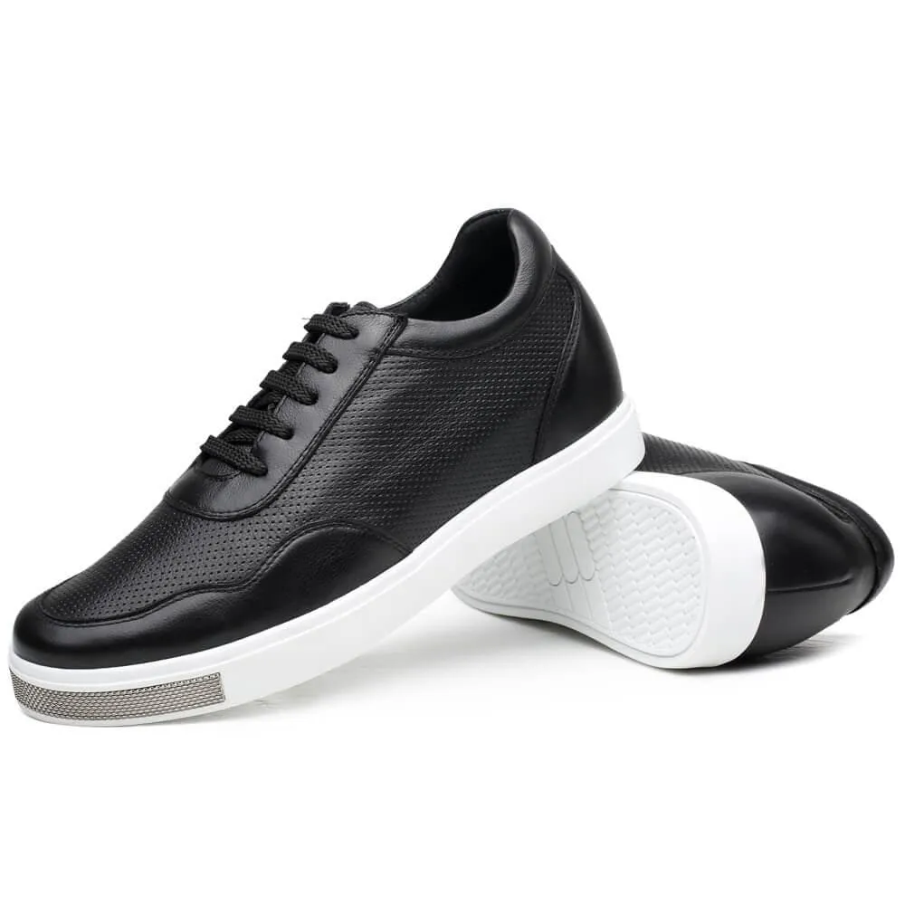 This item only ships to Europe - 6 CM / 2.36 Inches CMR CHAMARIPA Breathable Height Increasing Shoes Casual Men Taller Shoes