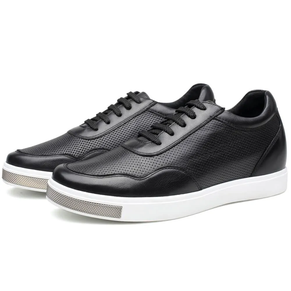 This item only ships to Europe - 6 CM / 2.36 Inches CMR CHAMARIPA Breathable Height Increasing Shoes Casual Men Taller Shoes