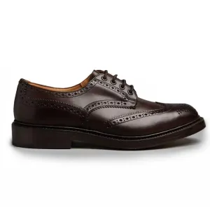 TRICKER'S Bourton Shoes - Mens Dainite or Leather Sole - Espresso