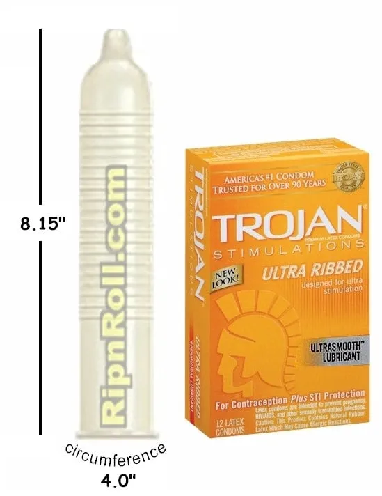 Trojan Ultra Ribbed Condoms