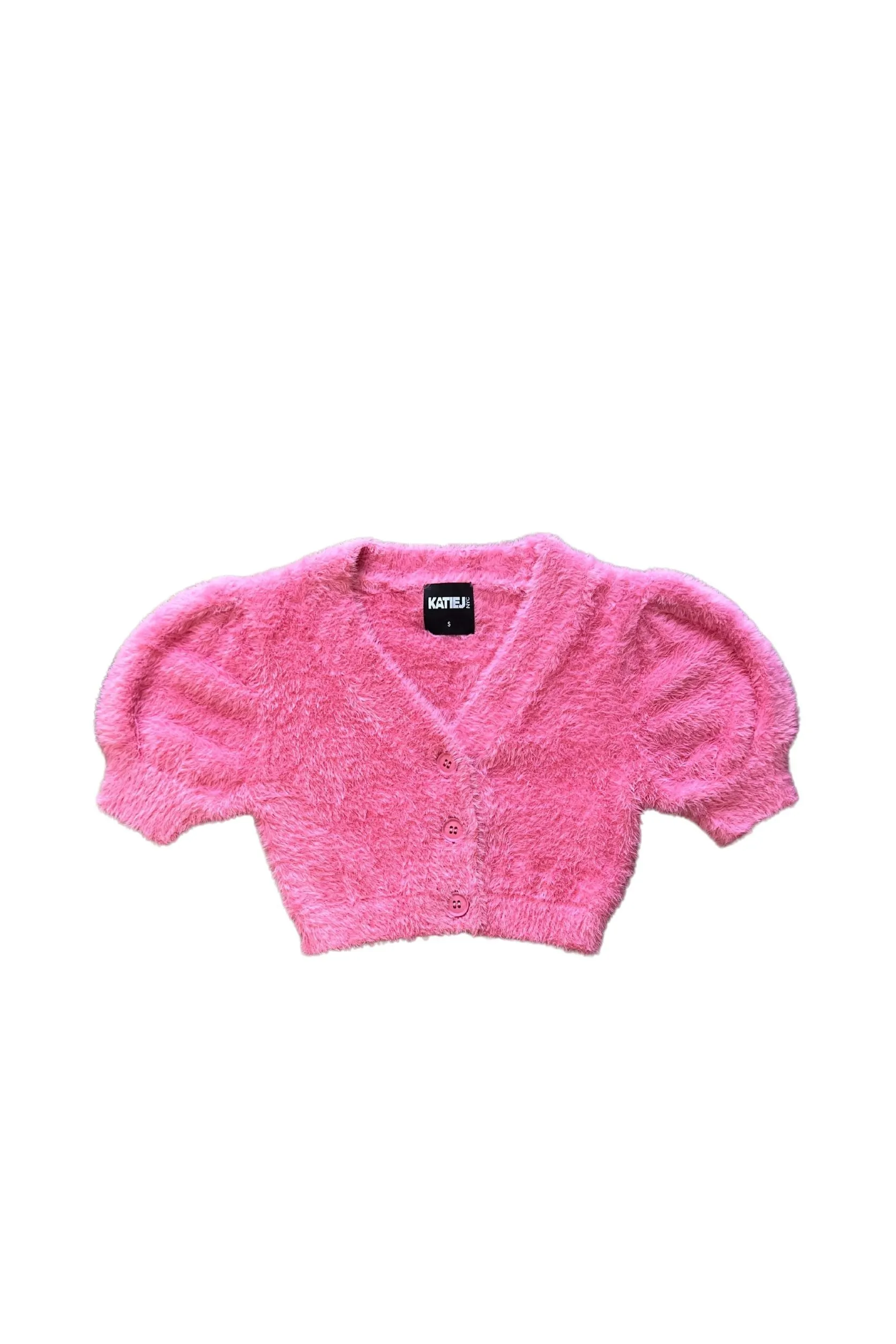 TWEEN MARA PUFF SLEEVE CARDIGAN- FINAL SALE