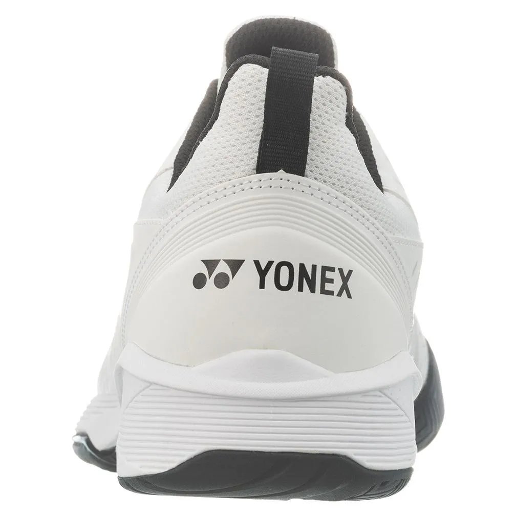 Unisex Sonicage 3 Wide Tennis Shoes White and Black