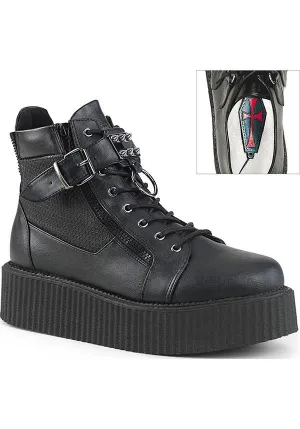 V-CREEPER-566 | Black Vegan Leather [IN STOCK]**