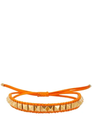 Valentino Garavani   Multi rockstud cord bracelet 