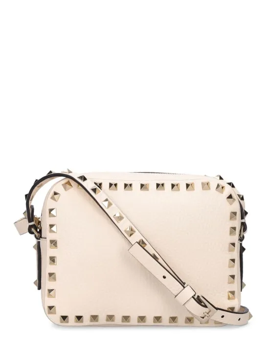 Valentino Garavani   Rockstud leather crossbody bag 