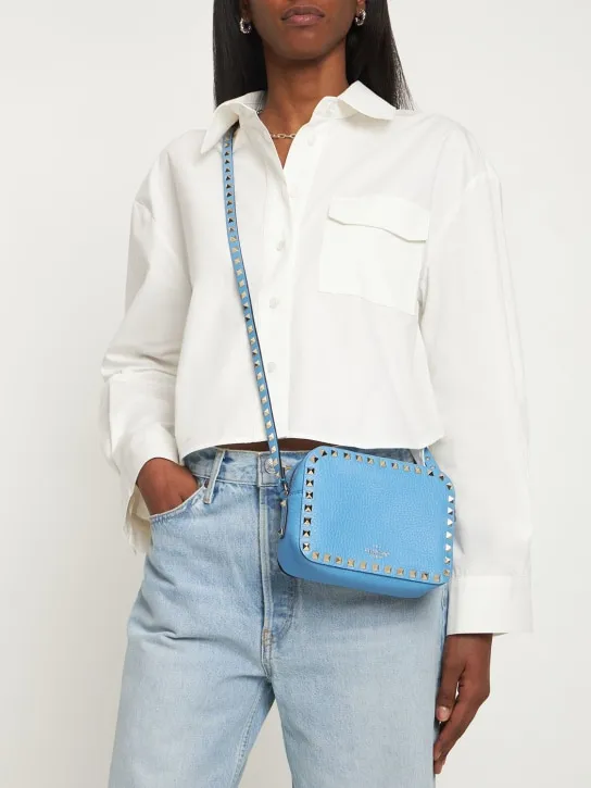 Valentino Garavani   Rockstud leather crossbody bag 