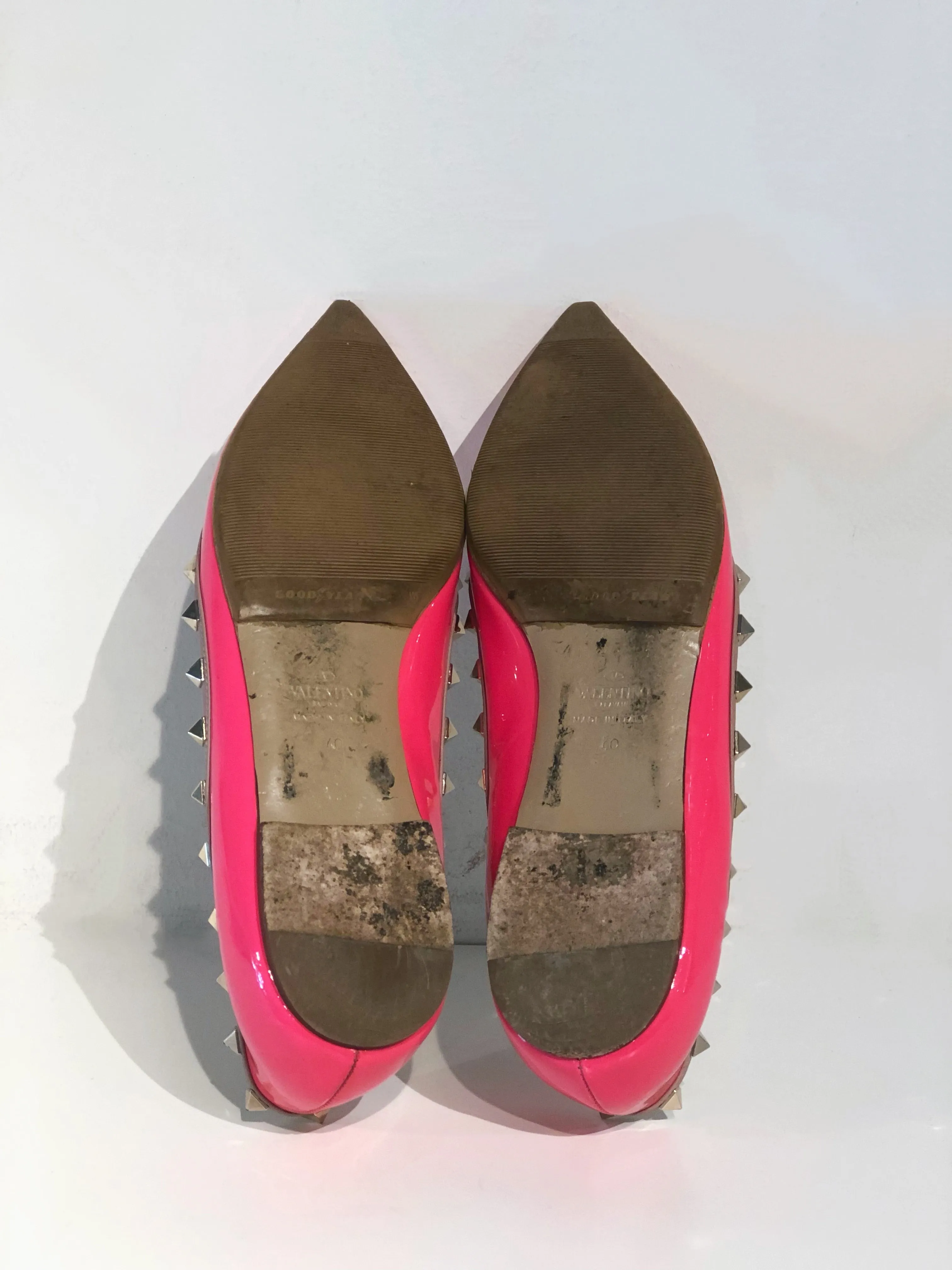 Valentino Garavani Rockstud Patent Flats