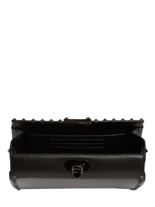 Valentino Garavani   Ruthenio studs leather pouch 