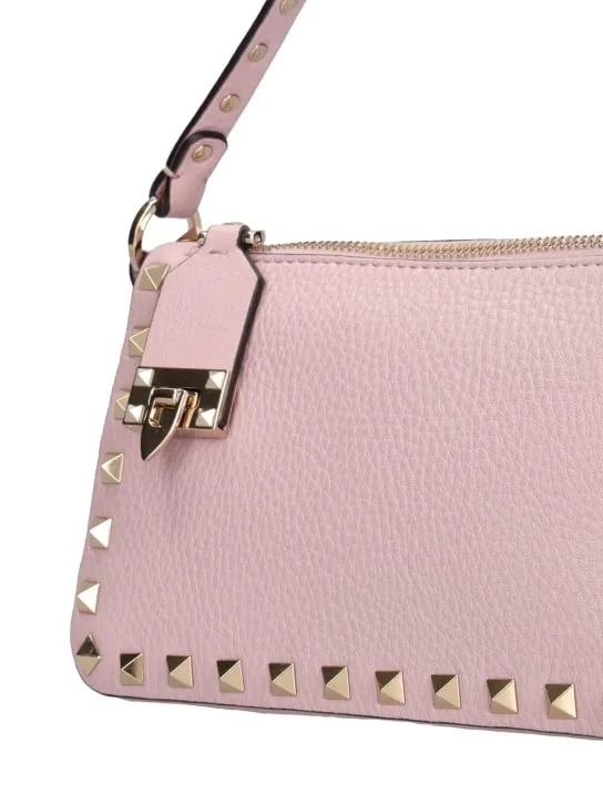 Valentino Garavani   Small Rockstud leather shoulder bag 