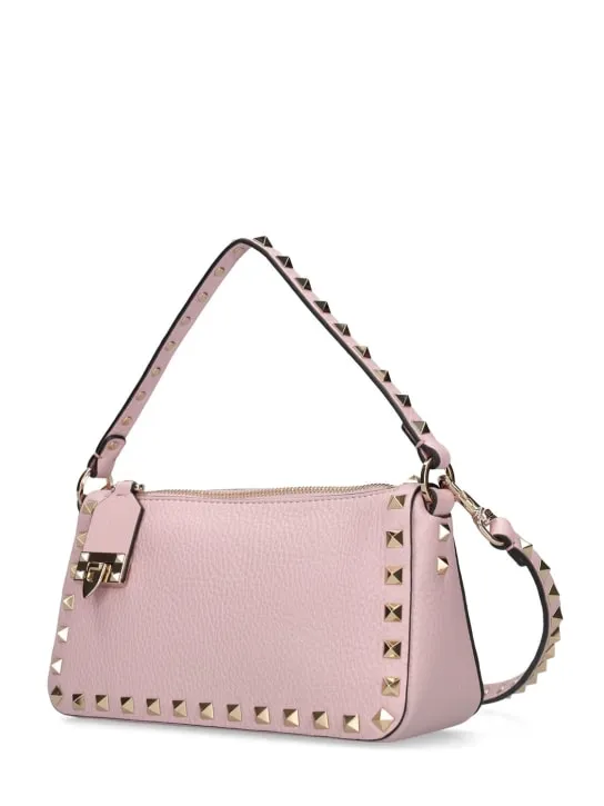 Valentino Garavani   Small Rockstud leather shoulder bag 