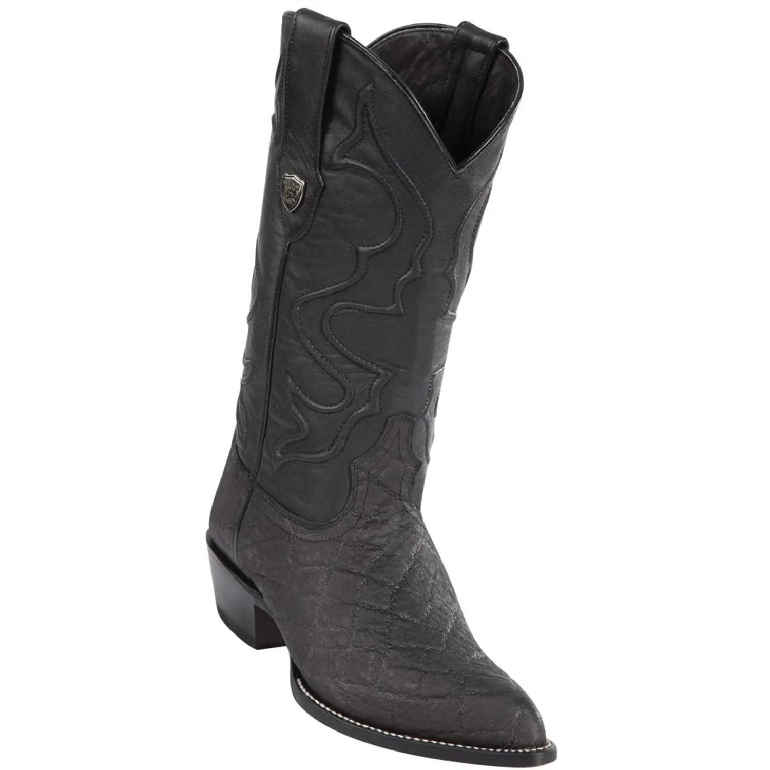 Wild West 6997005 Men's | Color Black | Men’s Wild West Elephant Print Boots J Toe Handcrafted