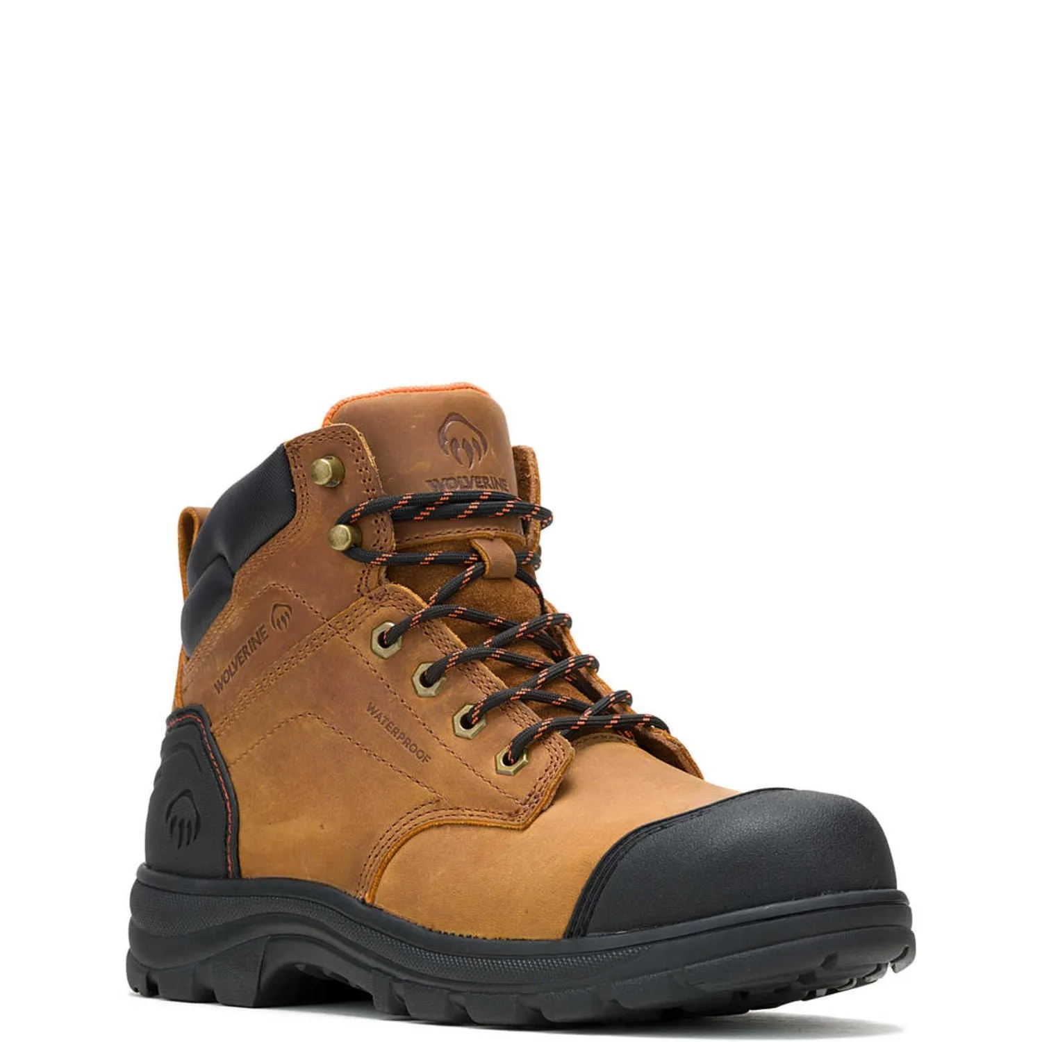 Wolverine Men's Carlsbad Cap Waterproof 6" Steel Toe TPU Cap Boot