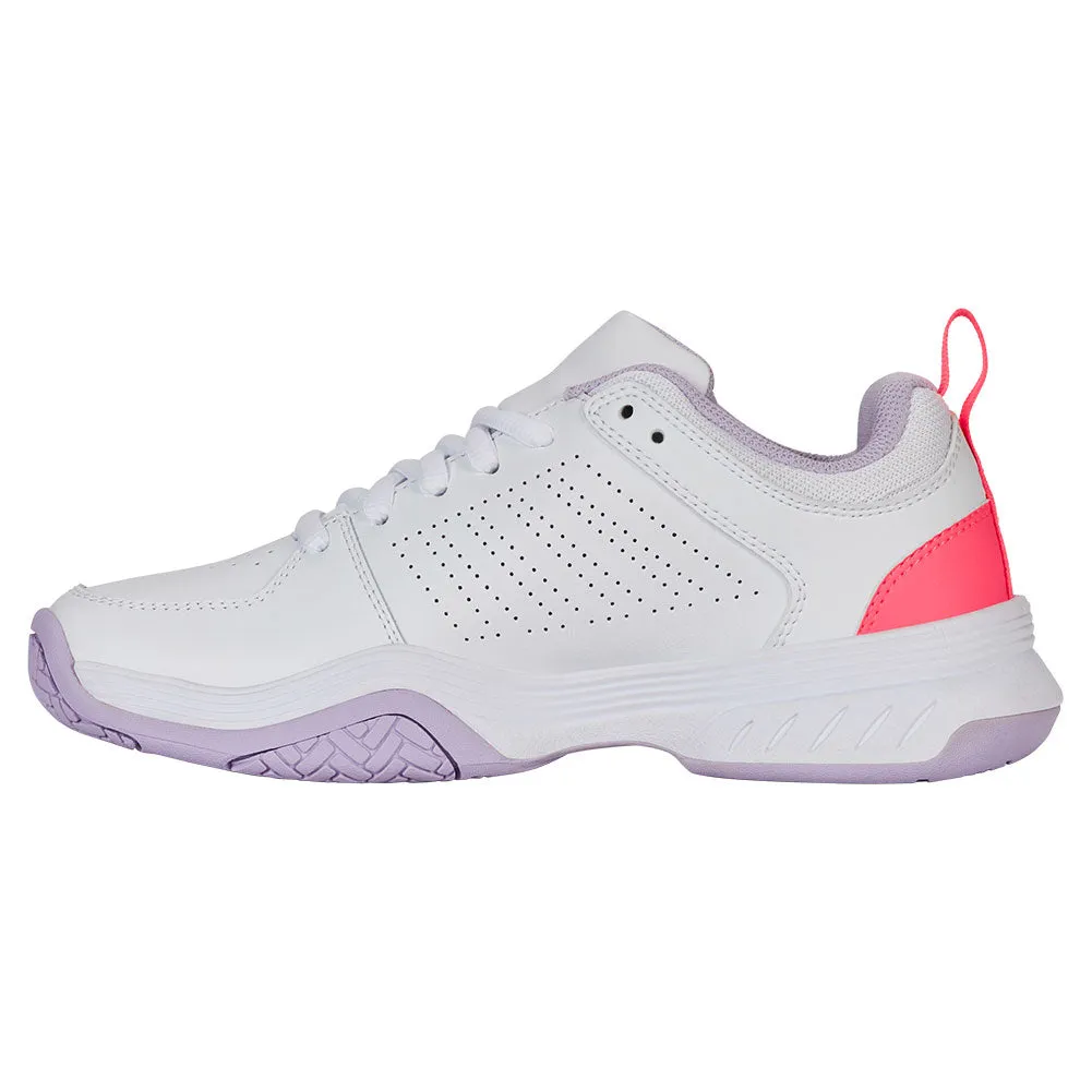 Women`s Court Express 2 Tennis Shoes White and Orchid Petal