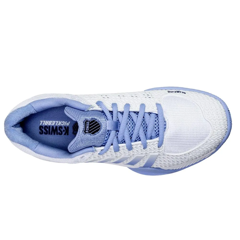 Women's Express Light Pickleball Shoes Bright White and Open Air