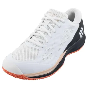 Women`s Rush Pro Ace Pickler Pickleball Shoes White and Black