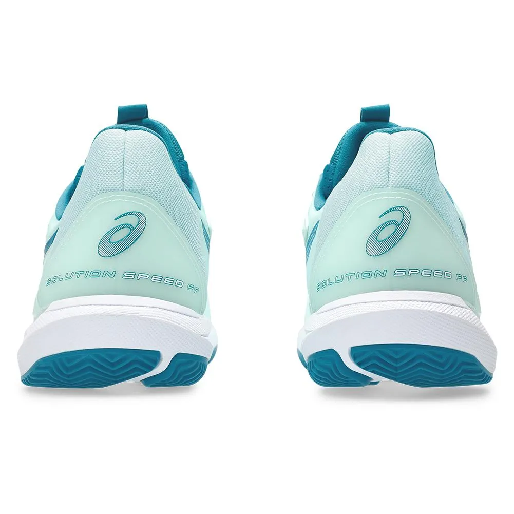 Womens Solution Speed FF 3 Clay Tennis Shoes Soothing Sea and Teal Blue