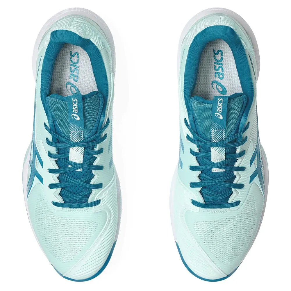 Womens Solution Speed FF 3 Clay Tennis Shoes Soothing Sea and Teal Blue