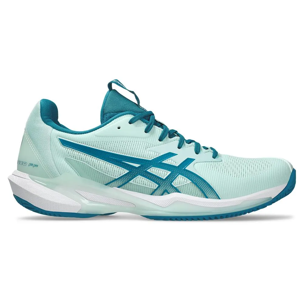 Womens Solution Speed FF 3 Clay Tennis Shoes Soothing Sea and Teal Blue