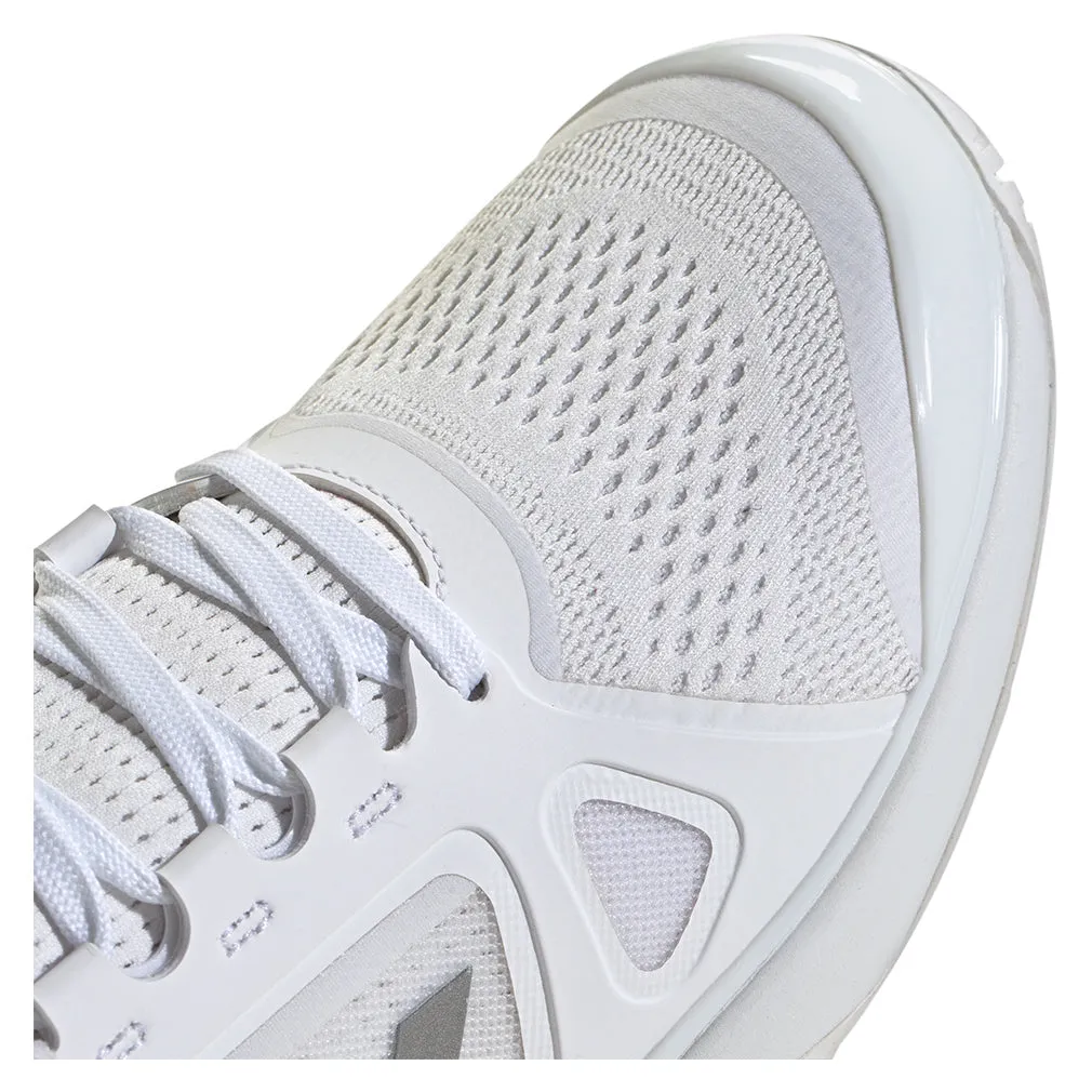 Women`s Stella Court Tennis Shoes White and Lucid Red