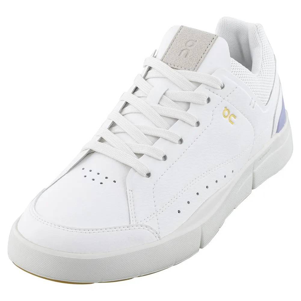 Women's THE ROGER Centre Court Shoes White and Lavender