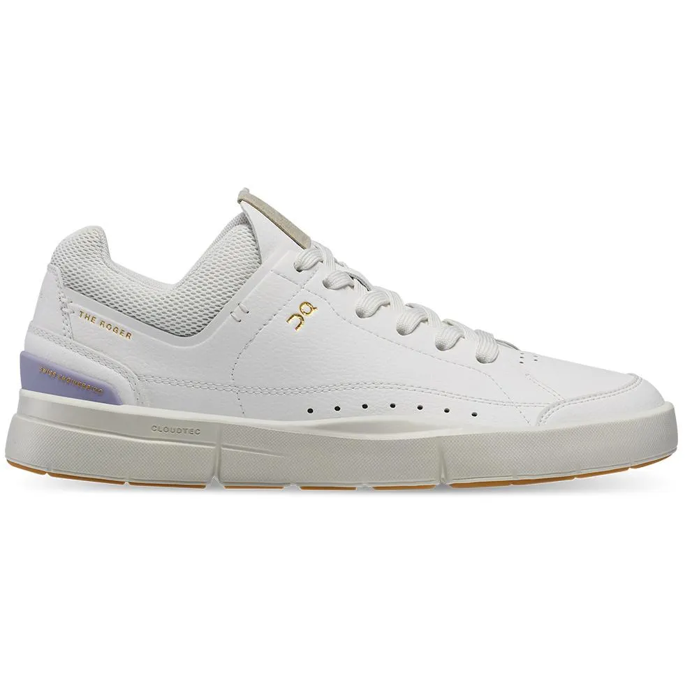 Women's THE ROGER Centre Court Shoes White and Lavender