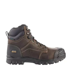 Women's Treadfast 6 inch Steel-Toe Work Boot Dark Brown