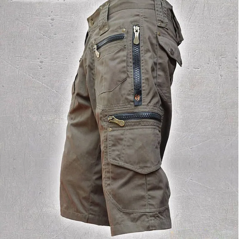 xiangtuibao - Mens Zip Outdoor Sports Shorts